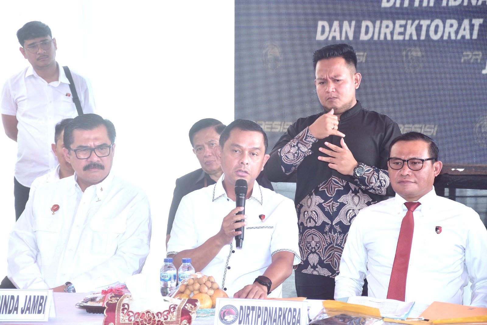 Dirtipidnarkoba Polri : Operasi Gabungan Polda Jambi dan Polda Banten Tangkapan Narkoba Terbesar Awal 2023