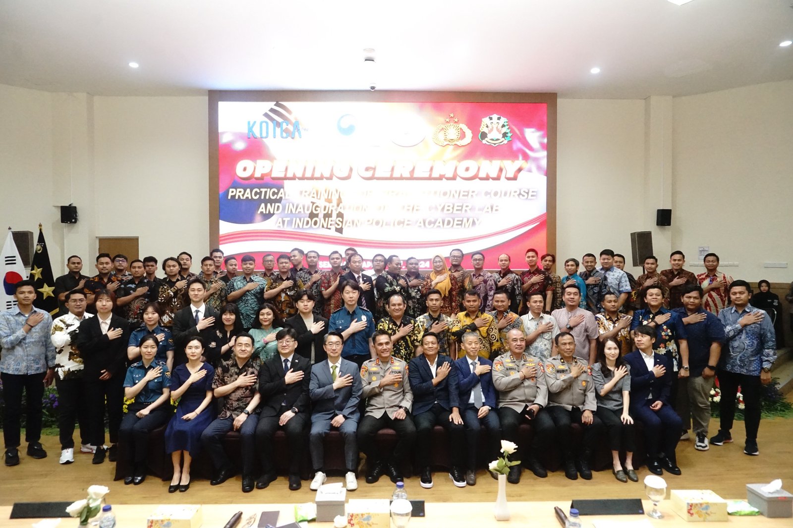 Polri dan KOICA Gelar Pelatihan Digital Forensik di Akpol Jateng