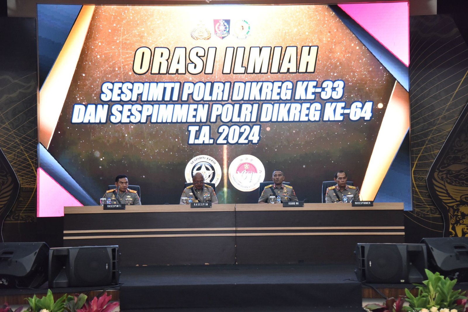 Orasi Ilmiah Sespimti Polri Dikreg Ke-33 Dan Sespimmen Polri Dikreg Ke-64 T.A 2024